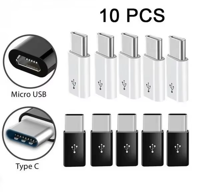 Micro USB adaptador conversor para android tablet usb tipo c para micro usb conector - Imagem 10