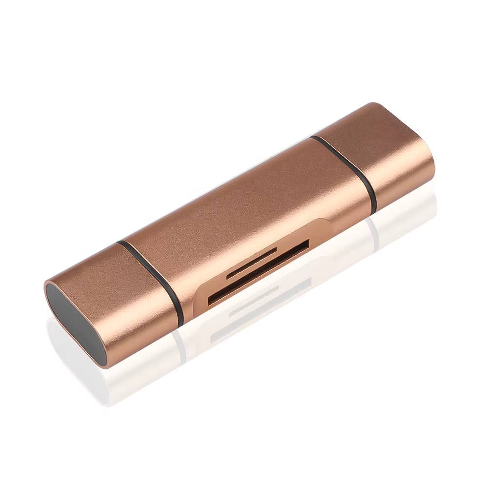 Card Reader para Tipo C Micro USB Universal OTG Adaptador Adaptador multifuncional SD TF de alta velocidade de transmissão - Imagem 8