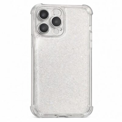 Glitter Transparent iPhone Case 15 Pro Max